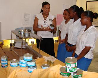 Students visiting some of the stalls set up by potential employers at Thursday’s Open Day