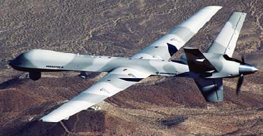 One of the surveillance UAVs