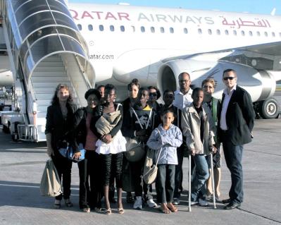 Orphanage children on Dubai holiday