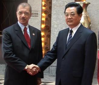 President Michel meets President Hu