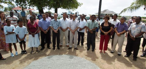 Some of the guests who attended or took part in the ceremony