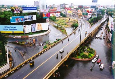 A partial view of Chennai, India’s fourth largest city