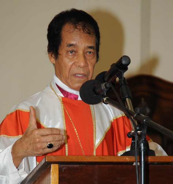 President congratulates Archbishop French Chang-Him -Archive -Seychelles  Nation