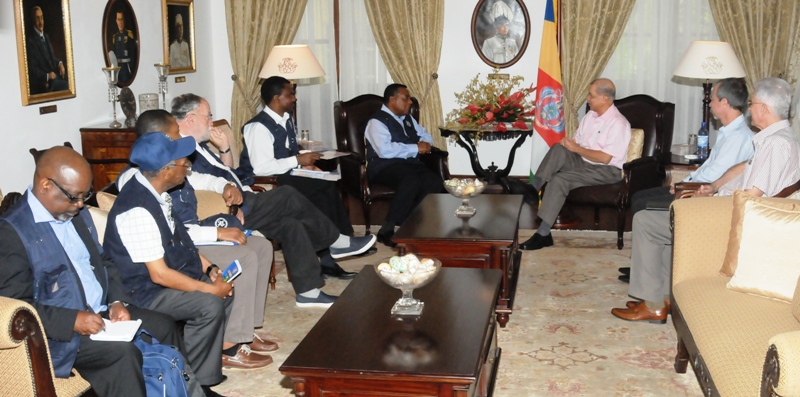 President Michel Meets Sadc Election Observer Mission Archive Seychelles Nation 