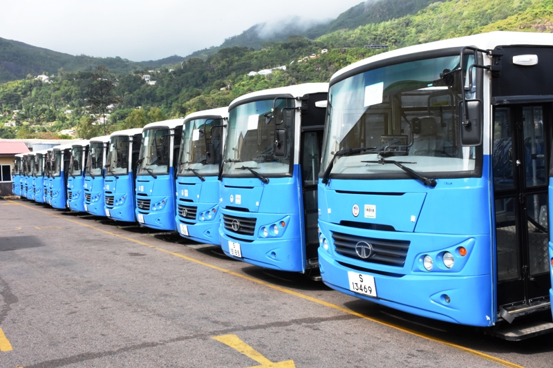 SPTC gets 24 new buses -Archive -Seychelles Nation