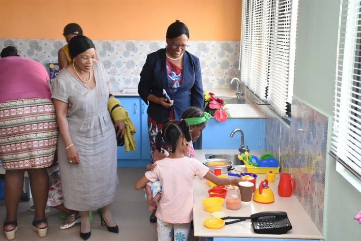 First early childhood training room opens