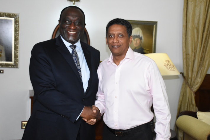 Ghana seeks Seychelles’ support to host African free trade market area
