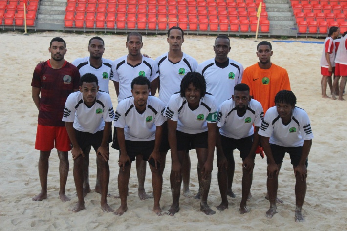 Beach soccer - Real Maldives edge Club Stormy to win Transitional Cup