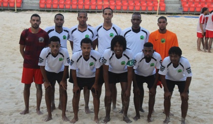 Beach soccer - Real Maldives edge Club Stormy to win Transitional Cup