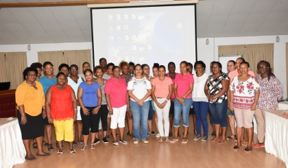 Sixth group of childminders receive training