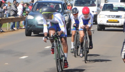 Cycling - Seychelles cyclists miss out on bronze medal