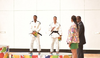 Judo - Jean-Michel Vidot wins -60kg bronze medal