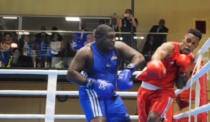 Boxing: Keddy Agnes, our local Tyson, in today’s final