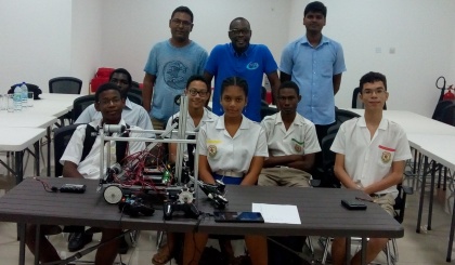 La Digue school takes part in selection process for First Global Robotic competition in Dubai