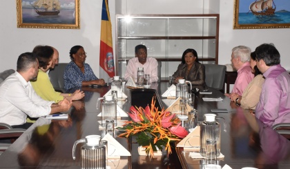 Unesco IBE experts mission calls on President Faure