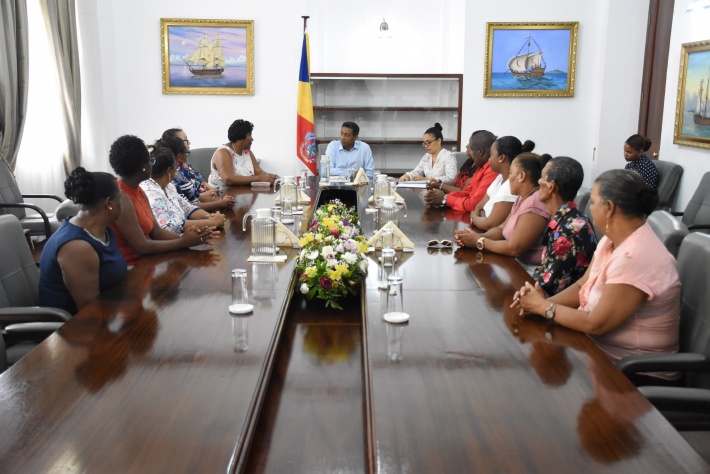 National Association for the Disabled meets President Faure