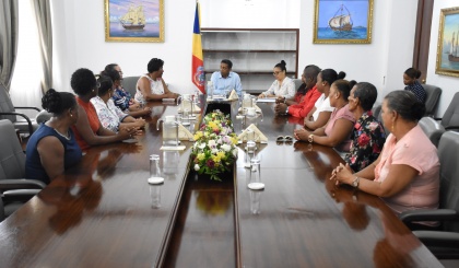 National Association for the Disabled meets President Faure