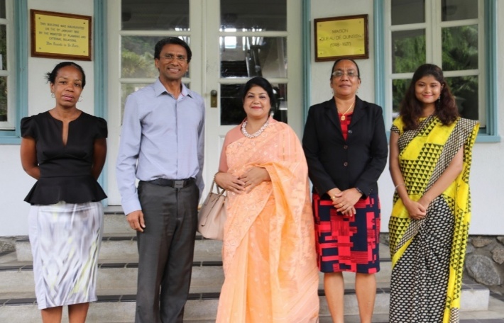 Newly accredited diplomats call of Foreign Affairs officials