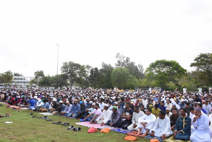 Muslims in Seychelles celebrate Eid ul-Adha