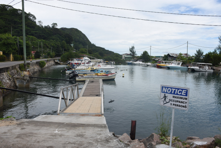 Stakeholders assess progress on the Bel Ombre jetty project