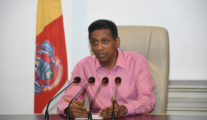 President Danny Faure’s press conference     ‘Drug traffickers  must be stopped’