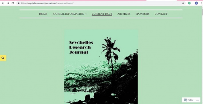 UniSey releases second issue of Seychelles Research Journal