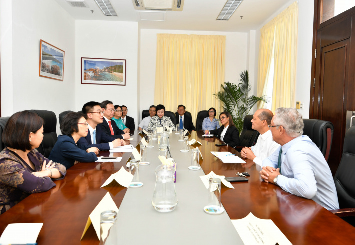 Assembly Speaker meets high-level delegation from Shanghai