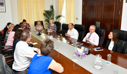 Speaker Prea meets with German parliamentary delegation
