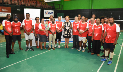 Seychelles India Day badminton friendship tournament 2019