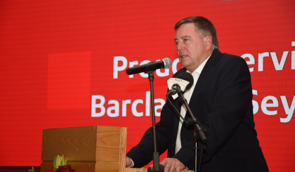Barclays bank holds reception for top ranking Absa officials
