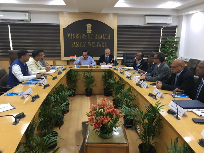 Seychelles, India promote public private partnership in health cooperation