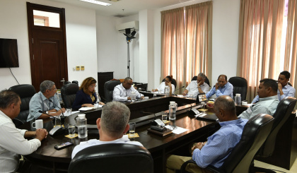 Assembly members meet Praslin Business Association