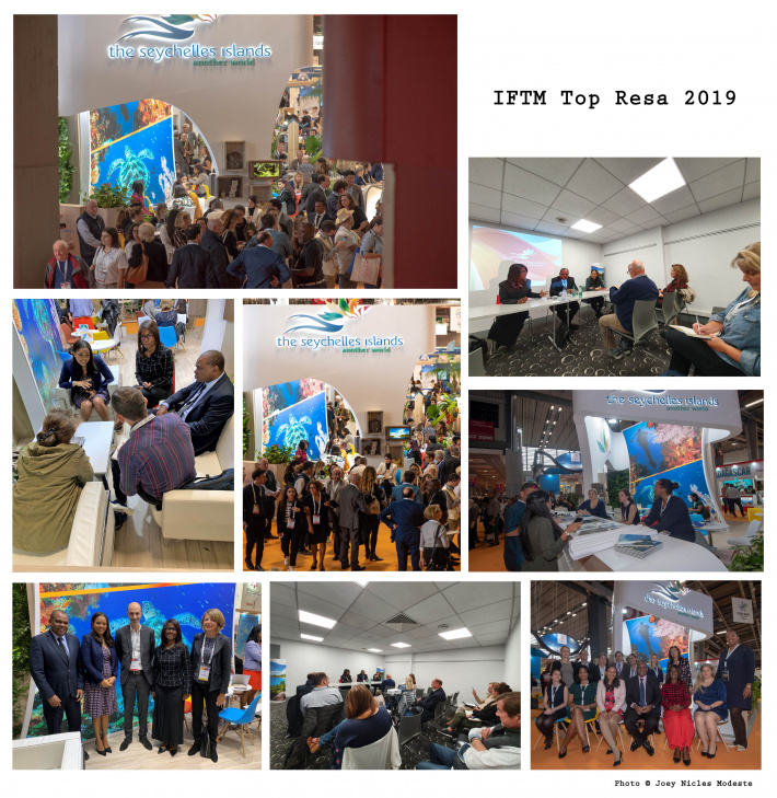 Eventful three days for Seychelles delegation at IFTM Top Resa 2019