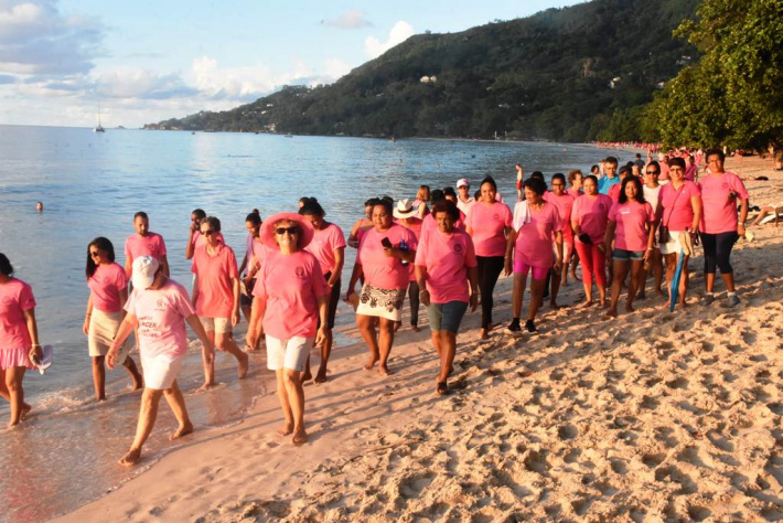 Another successful beach walk for the Soroptimist