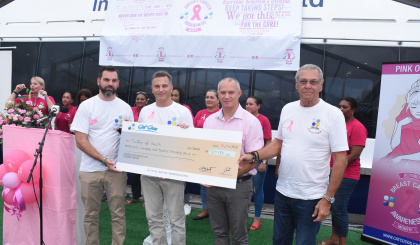 Cat Cocos supports cancer patients through donation