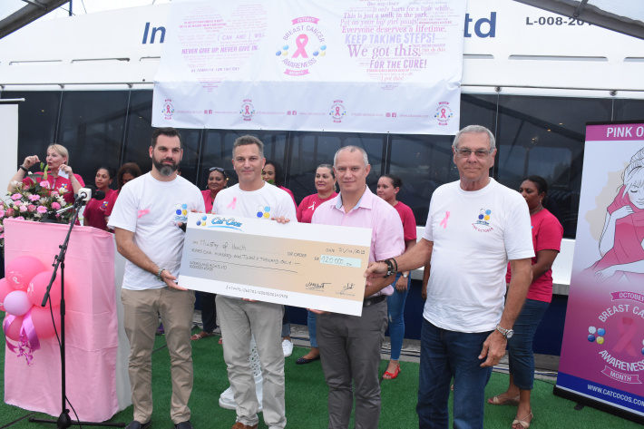 Cat Cocos supports cancer patients through donation