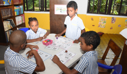 La Misère school making maths fun, one board game at a time