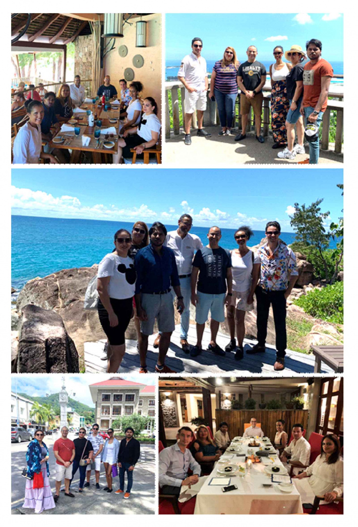 Top selling agents of Emirates Holidays visit Seychelles on FAM trip