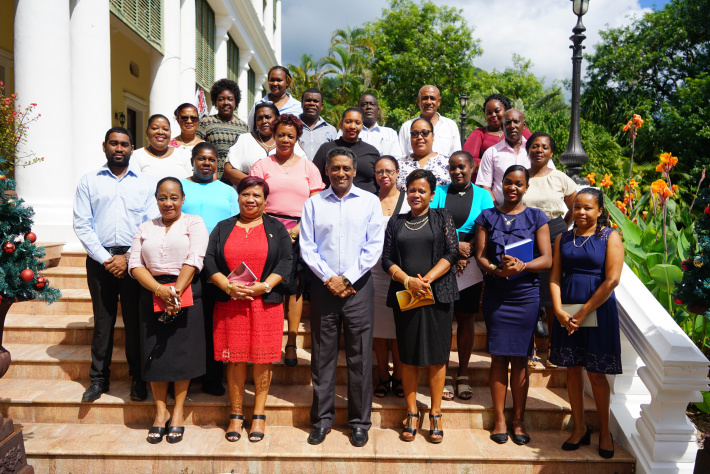 President Faure meets district administrators