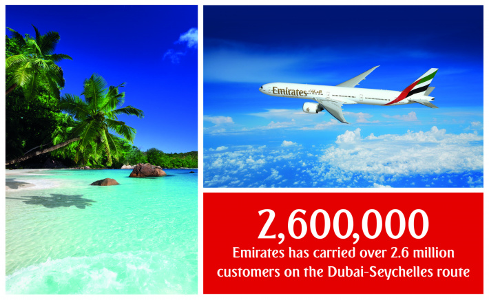 Emirates celebrates 15 years of serving Seychelles