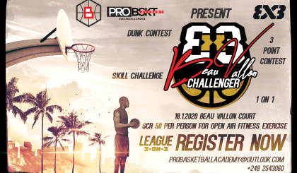 Basketball: Pro Basket Academy     Weekend’s 3x3 tournament to revive local basketball