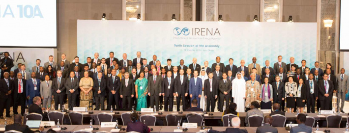 10th Assembly of the International Renewable Energy Agency (Irena)     Minister Cosgrow leads Seychelles’ delegation