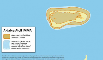 Aldabra listed as important marine mammal area in sixth international designation