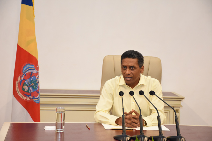 Press conference by President Danny Faure