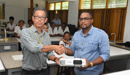 Mont Fleuri secondary benefits from science projector project