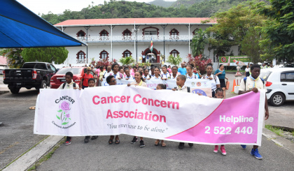 Cancer Concern marks World Cancer Day with march and mass