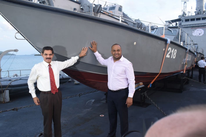 Seychelles takes delivery of two patrol boats