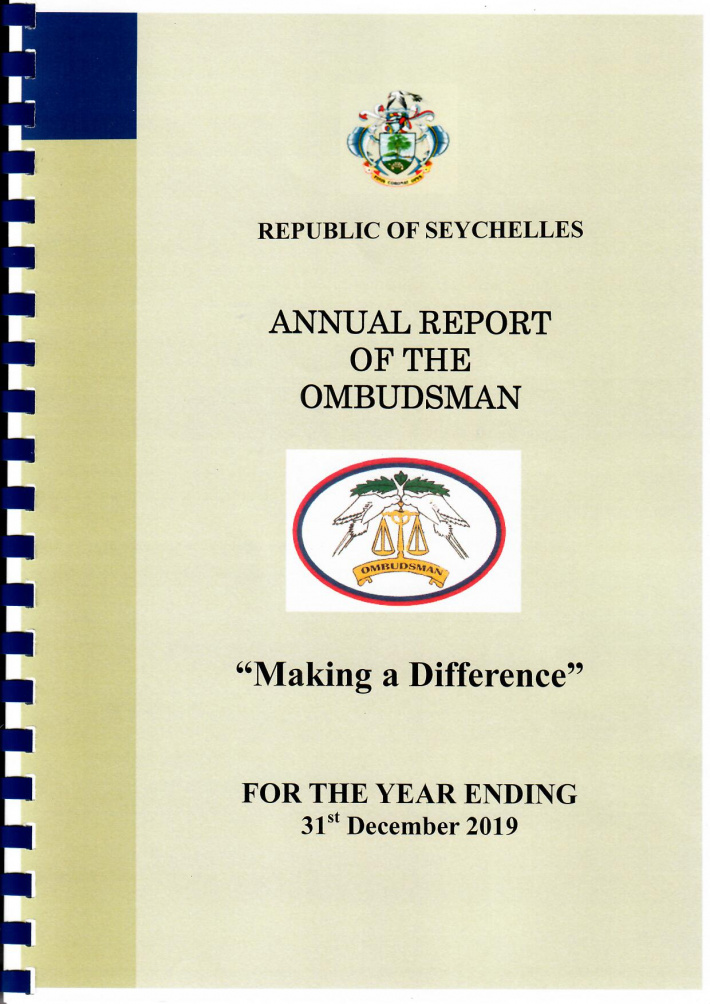 National Assembly receives copy of Ombudsman’s annual report