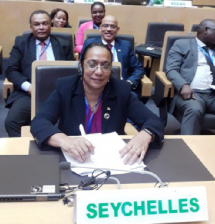 Foreign Affairs PS leads Seychelles delegation at AU executive council session