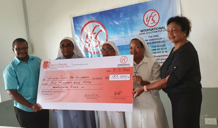 International Food Solution (IFS) donates R311,500 to the community